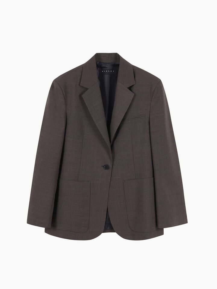 JACKET - sisley k blazer - Brown | Sisley K image number 1